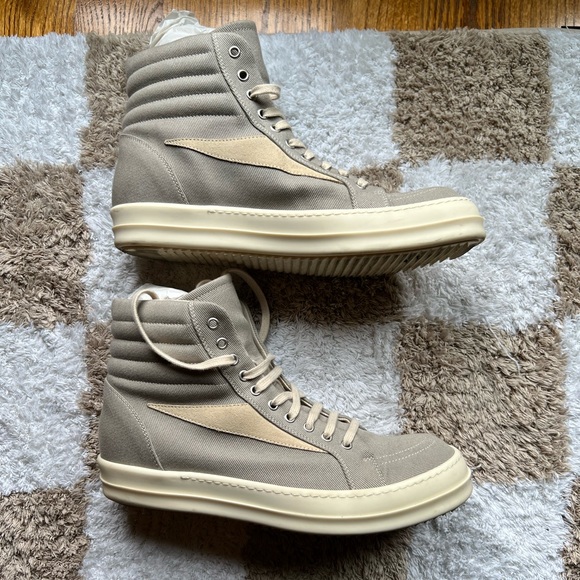 Rick Owen’s DRKSHDW High-Top Sneakers - Picture 4 of 7